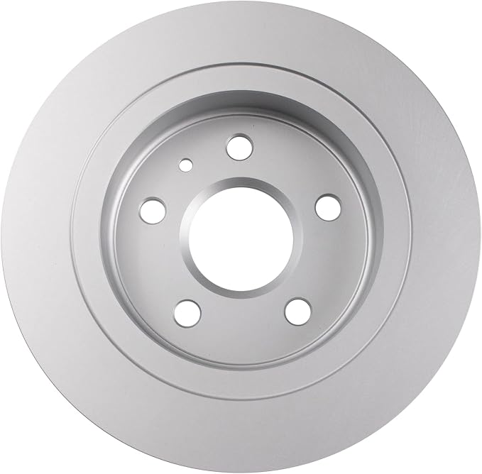 TRQ Rear Brake Rotor Set G Coated Solid Compatible with 2012-2016 Buick LaCrosse 2011-2017 Regal 2013-2015 Chevrolet Malibu 2016 Malibu Limited
