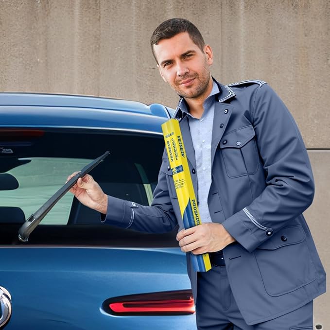 3 Pack Windshield Wiper Blades Compatible with 2015-2023 Ford Edge Original Factory Quality Front Rear Wipers Blade Set for My Car - 28" 28" 15"