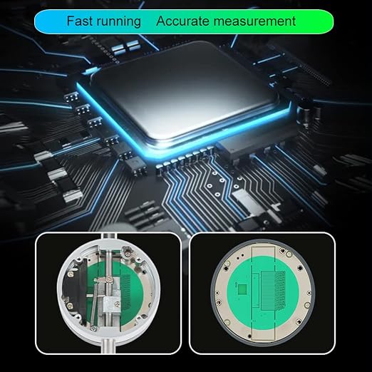 Electronic Digital Dial Indicator Gage Gauge Inch/Metric Conversion 0-0.5 Inch/12.7 mm 0.00005 Inch/0.001mm