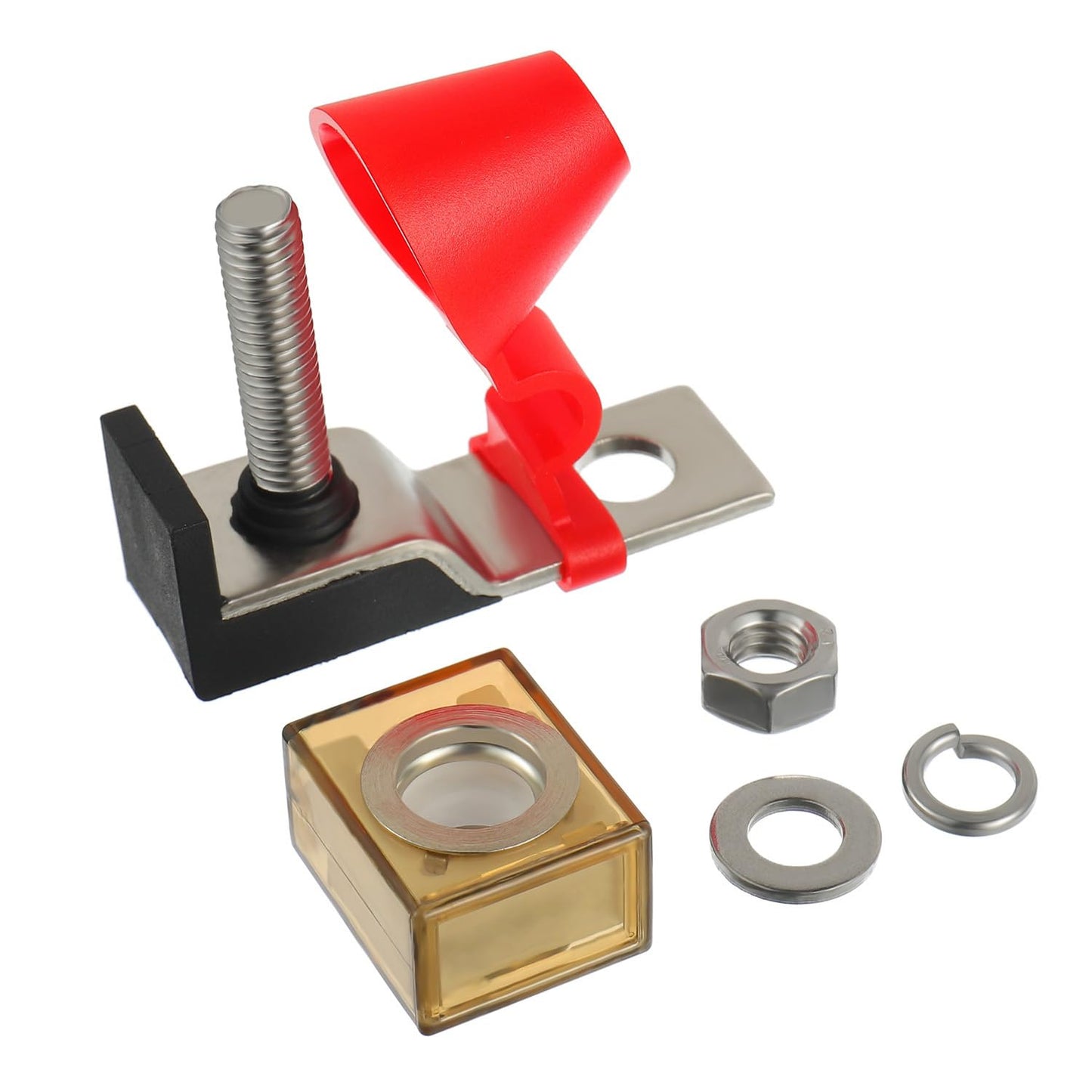 MRBF Terminal Fuse Block 300 AMP Marine Rated Battery Fuse 58V DC Max IP66 Waterproof Fuse Holder 300A