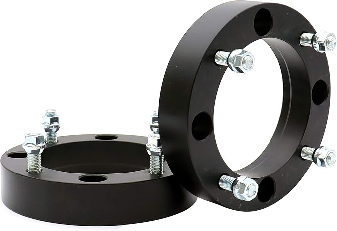 HICKS 4x156 Wheel Spacers 1.5" Thick Wheel Spacer Adapters 131mm Hub Bore with M12x1.5 Studs fit for 2013-2022 Polaris Ranger, 2014-2022 Polaris RZR XP 1000, Set of 4