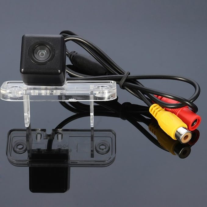 Car Backup Camera, Waterproof Rear-view License Plate Light Reverse Parking Camera for Mercedes-Benz CLS Klasse CLS550/CLS300/320/350/500/E230/320CDI (Bj 2004-2011)