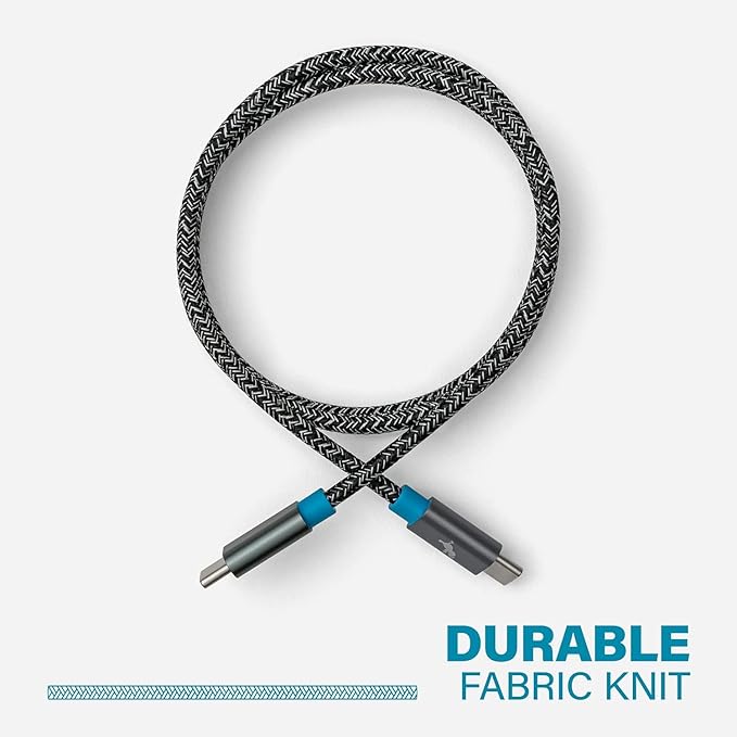 Nimble USB C to USB C Cord (2M/6.6FT) - Type C Charger Fast Charging Cord for Apple iPhone 17/16/15 Air Pro Max Samsung, USB C Charger for iPad mini, MacBook Air/Pro 2022/2021/2020/2019/2018 and More