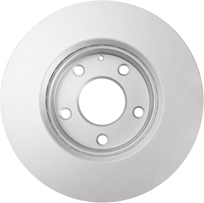 TRQ Front Brake Rotor Set G Coated Vented Compatible with 2014-2016 Mazda 3 2016-2021 Mazda CX-3