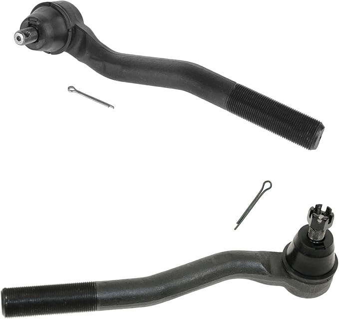 TRQ Front Outer Tie Rod Set 2 Piece Compatible with 1999-2004 Jeep Grand Cherokee