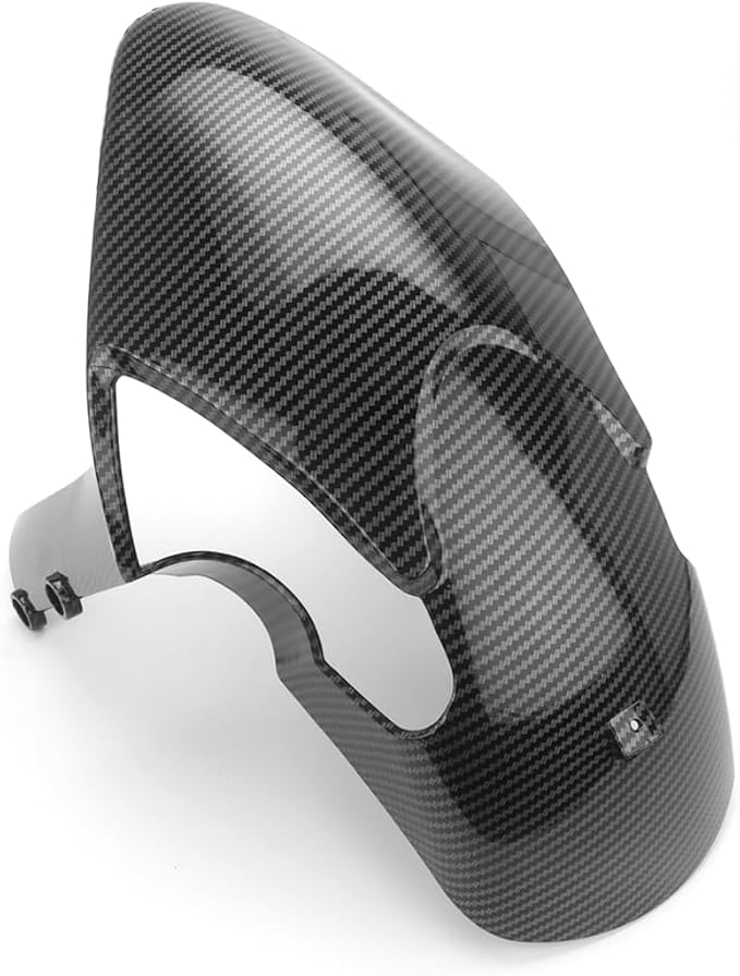 Motorcycle Front Fender, for Ducati MONSTER 696 795 796 M1200 S4R M1100 1100 EVO, Mudguard Protector Splash Guard Fit Fairings Kit Parts (Carbon Fibre Texture)