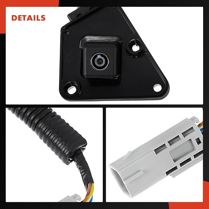 A-Premium Rear View Backup Camera Compatible with Honda | Parking Camera for 2009 2010 H3 - Replace# 25899107