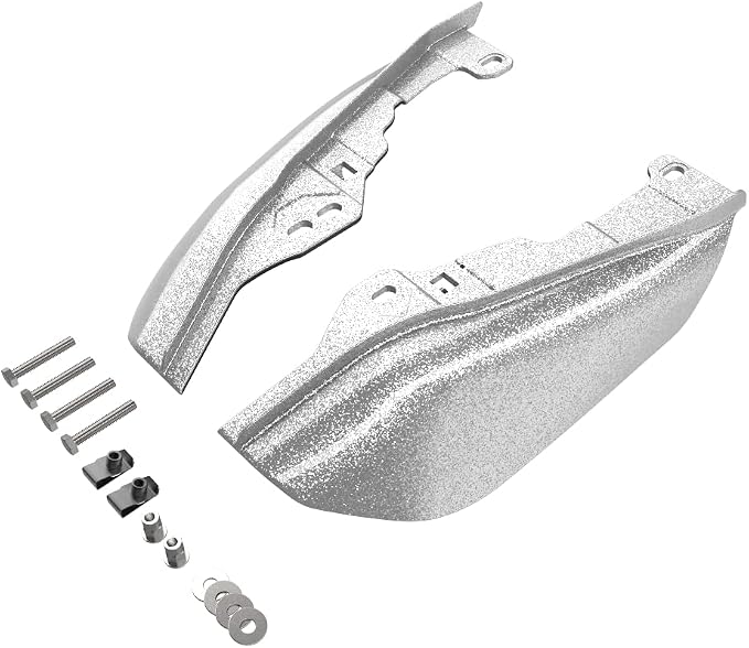 Advanblack 2024 RG Mid Frame Air Deflectors Compatible for Harley Touring Street Glide, Road King, Electra Glide, 2009-2025(Hard Candy Shattered Flake)