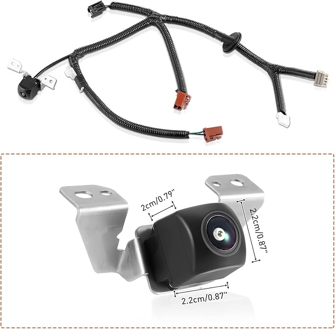 Rear View Backup Camera Compatible with Honda Pilot 2012 2013 2014 2015 Reversing Park Assist Backup Camera Replaces 39530SZAA01 39530-SZA-A01