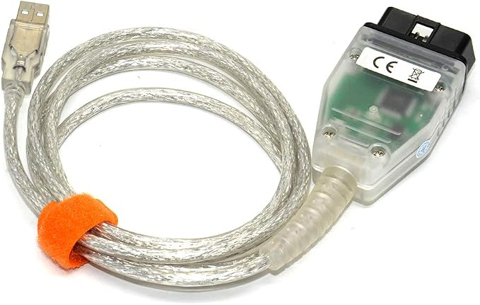 Aidixuntool DCAN Cable K+DCAN Cable Compatible for BMW E Serials, Work with ISTA SSS NCS Coding Winkfp Programing…