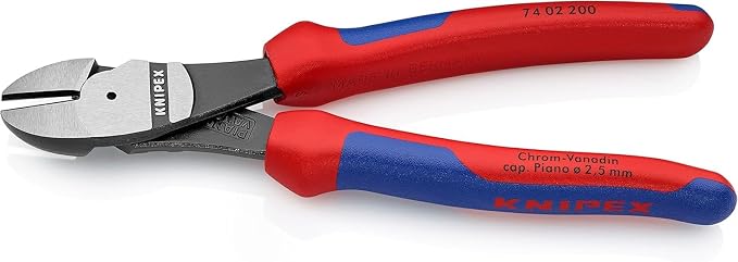 KNIPEX 8" High Leverage Diagonal Cutters & Long Nose Pliers w/Cut Combo