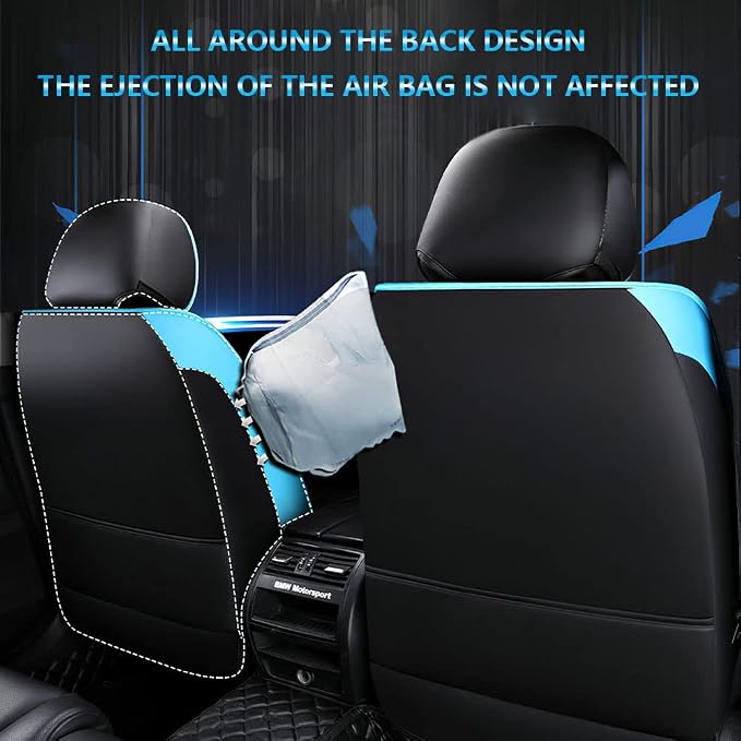 Car Seat Cover for Toyota Highlander 2001-2026, Durable Wear Resistant Waterproof Seat Cover, Breathable No Odor Premium Leather Vehicle Interior Accessories.(Standard 5 Seats,Black Red)
