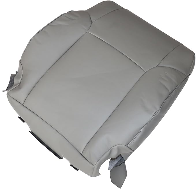 NLQR Front Driver & Passenger Bottom & Top Lean Back Replacement Seat Covers Microfiber Leather Compatible with Toyota 4Runner 2003 2004 2005 2006 2007 2008 2009, LB42 or FG42 Stone Gray