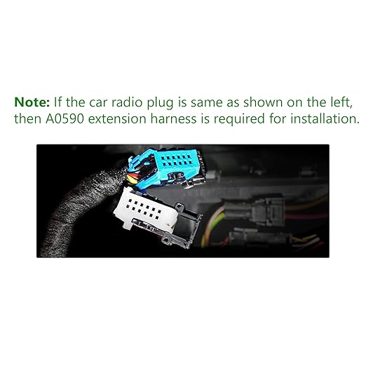EONON 5.5m Extension Harness Compatible with BMW 3 Series/BMW 5 Series, Only Designed Car Stereo E39X7/E46A13/E39A13/E46A12S/E46X7/E46X6S/-A0590