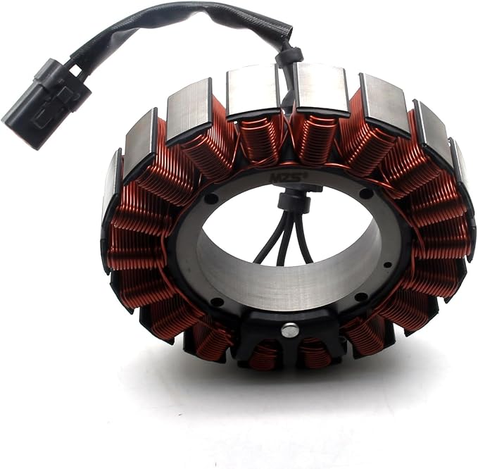 MZS Motorcycle Electric Stator Coil 30017-07 Compatible With 2007 Dyna Softail Models