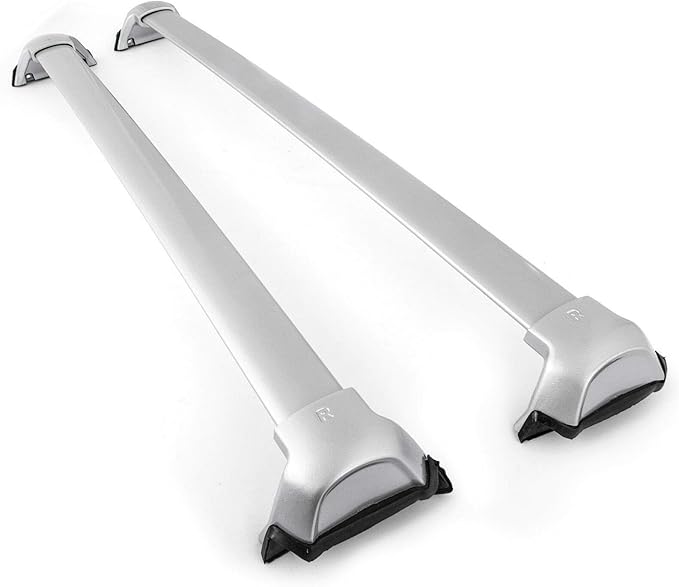 for 2017-2022 Honda CR-V CRV Roof Rack Cross Bars Top Rail Luggage Carrier Pair Set Silver(Need Factory Side Rails)