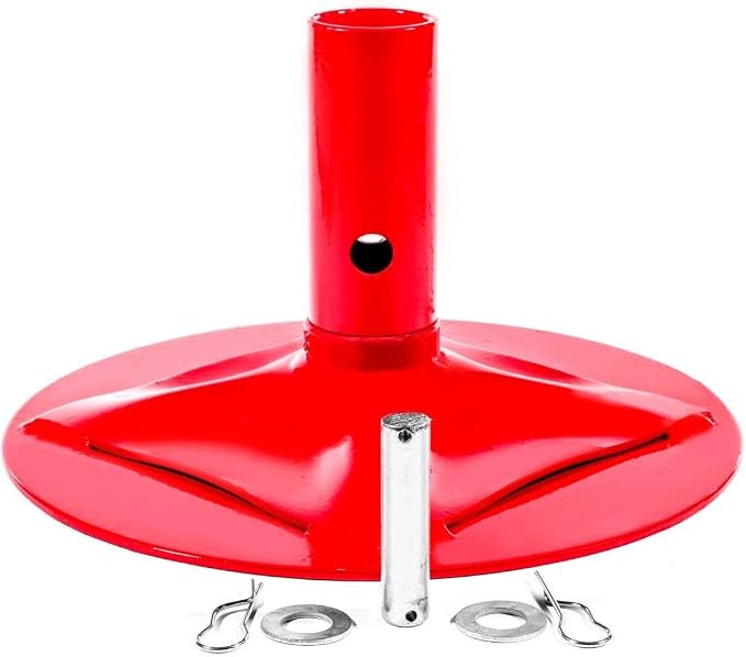 Stark USA Under Hoist Support Lift Jack Stand Wide Base 1/2 Ton 1,000 lbs Capacity Spin Handle, Self-Locking Threaded Screw, for Vehicle Lifting & Support