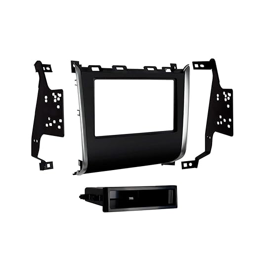 Metra 99-7626HG Single/Double DIN Dash Kit for 2013 and Nissan Pathfinder (Black) & Metra 70-7552 Radio Wiring Harness For Nissan 2007-Up/Select Subaru 2008-Up