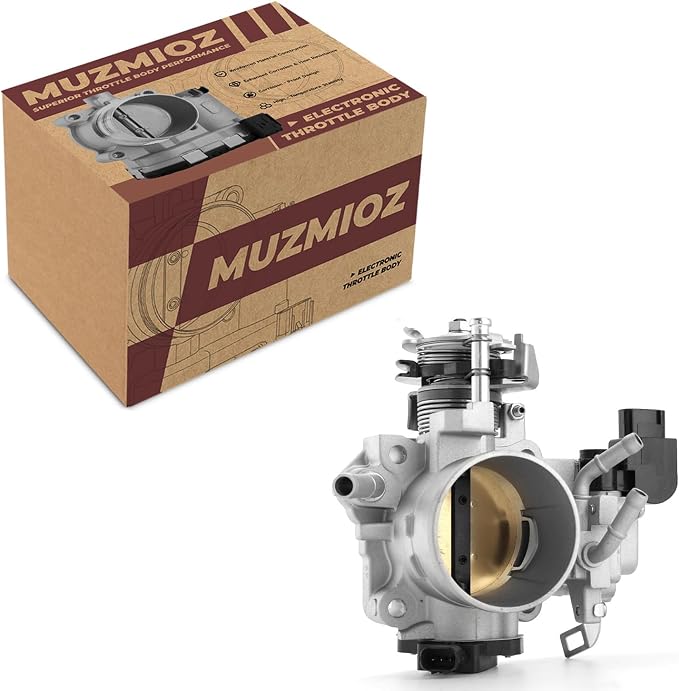Electronic Throttle Body Assembly for Honda Accord Automatic Only 2003-2005 Element 2003-2006 2.4L L4 – OEM Replacement Part # 16400-RAA-A62 TB1261 16400PZDA11