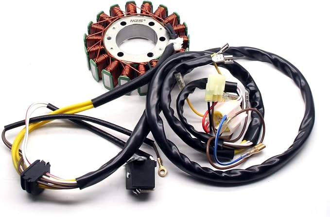 MZS ATV Stator, OEM 3089249 3089546 3089965 3089403 UTV Magneto Stator Coil Compatible with Sportsman 400 450 04-07 / Sportsman 500 04-09 12-13 / Scrambler 500 04-12 / Ranger 400 10-14 / ATP 500 05