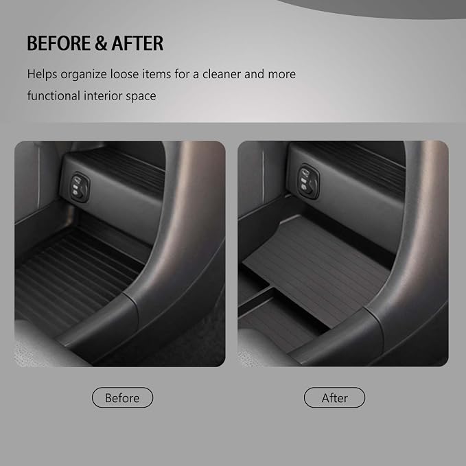 Center Console Organizer for 2026 Hyundai Palisade Armrest Box Organizer & Lower Organizer for 2026 Palisade (Calligraphy, Hybrid Calligraphy) Accessories (Only for 7-Seat)