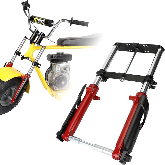 Mini Bike Front Forks Suspension Kit Compatible with Coleman CT100U Baja DB30 Monster Mega Moto MMB80 MMB105 80cc 105cc Motovox MBX10 MBX11 GMB100 TrailMaster Storm 200 Minibike Parts