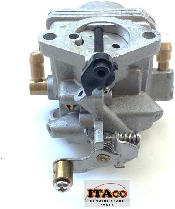 ITACO Boat Motor Carburetor Carb Assy 6BX-14301-10 11 00 compatible with Yamaha Parsun F6 6HP 4T F6-04060000 Outboard Engine