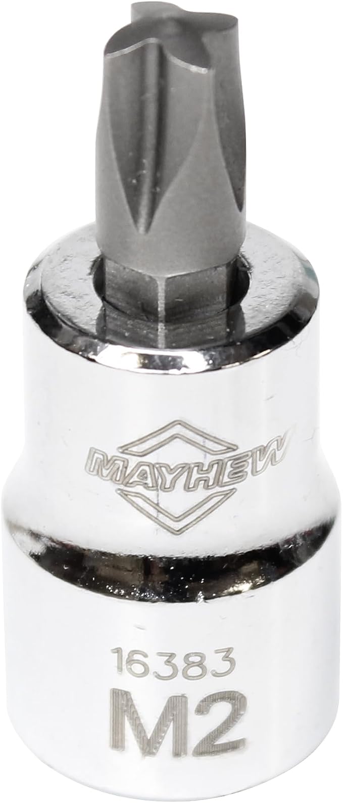 Mayhew Tools 16028 Mortorq Insert Socket Bit Set, Chrome, 6-Piece