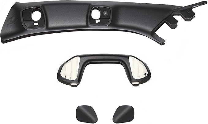 Driver Side A-Pillar Grab Handle for Toyota Tacoma 3rd Gen (2016-2023), OEM-Style Texture, Matches Passenger Side, Sturdy & No Creaking Noise, Easy Installation (Black)