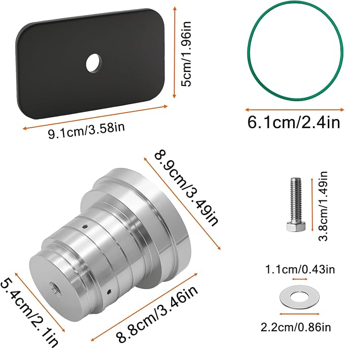 Reverse Drum Tester Tool for Ford LS 6L80 6L90 Reverse Drum Tester 35R/1-2-3-4 Checking Leaks and Cracks