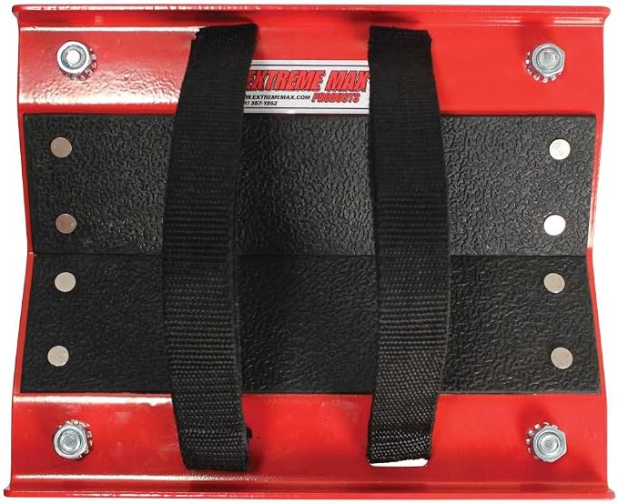 Extreme Max 5800.0228 V-Slides Snowmobile Dolly System - Steel, Red