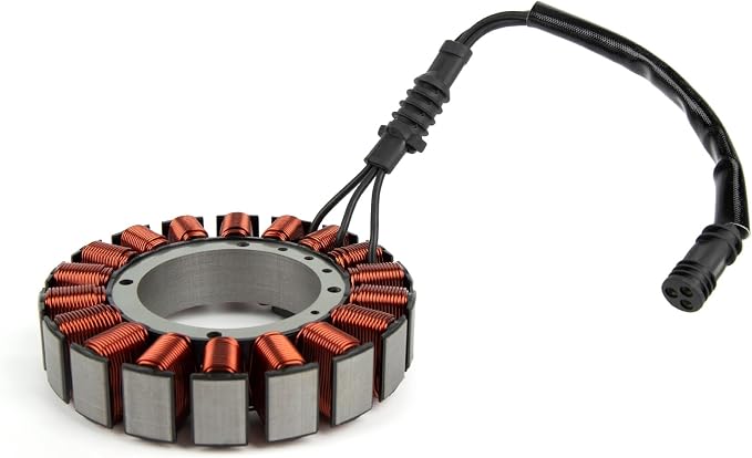 Tykick 29987-06 Stator for Harley Davidson Electra Glide Road King Road Glide 2006 2007 2008 2009 2010 2011 2012 2013 50 Amp 3 phase Replaces 2998706 29987-06A 2998706A 29987-06B 2998706B 29987-06D