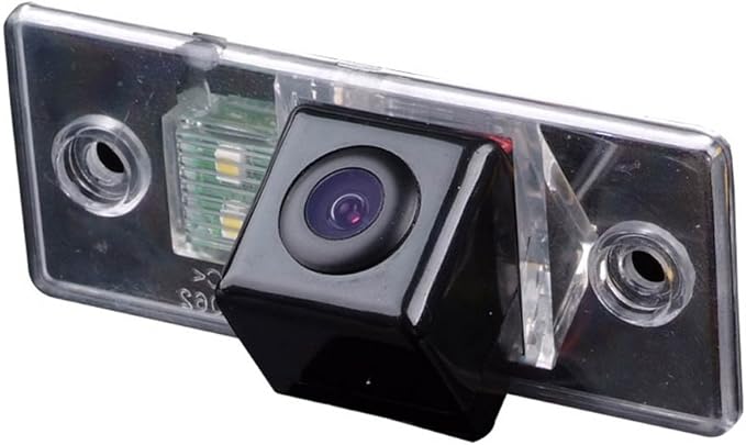 Waterproof Backup Camera Color Car Rear View Camera 170 Degree Viewing Angle License Plate with Night Vision for VW Passat B5/Jetta/Skoda Scirocco/Fabia/Seat/Porsche Cayenne