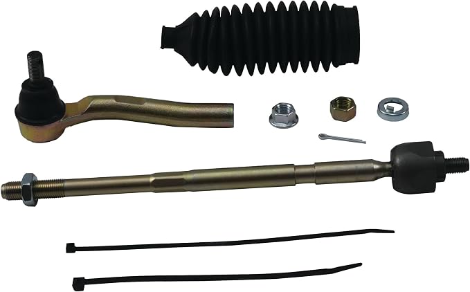 All Balls Racing Tie Rod End Kit (51-1102-R) Compatible with/Replacement For Pioneer 1000-5 2016, 2017, 2018, 2019, 2020,Pioneer 1000-5 LIMITED 2017,Red