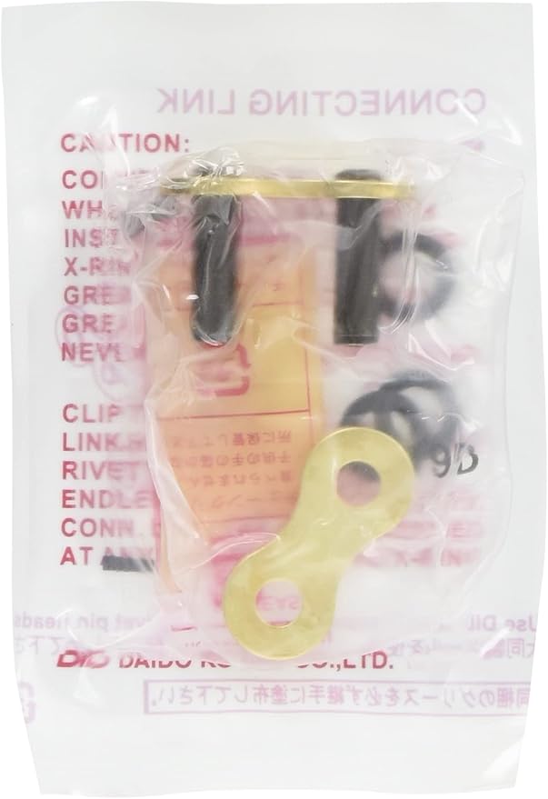 DID 520VX3 Gold X-Ring Chain Rivet Type Connecting Link