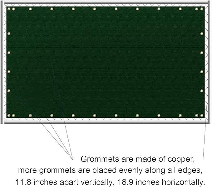 Sunnyglade 6 feet x 100 feet Privacy Screen Fence Heavy Duty Fencing Mesh Shade Net Cover for Wall Garden Yard Backyard (Green, 6 ft X 100 ft)