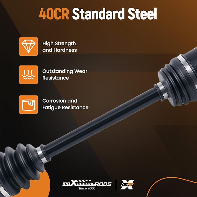 maXpeedingrods Rear CV Axle Shaft Assembly for Arctic Cat 2004-2014 400 450 500 550 650 700 1000 Thunder, Left or Right Side Replace# 1502-938 0502-811 1502-343 1502-798