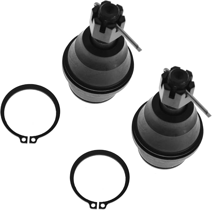 TRQ Front Lower Ball Joint Set Compatible with 04-07 Buick 02-09 Chevrolet GMC 03-08 Isuzu 02-04 Oldsmobile 05-09 Saab