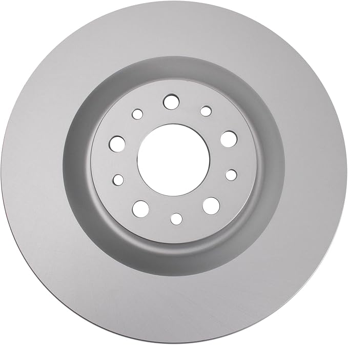 TRQ Front Brake Rotor Set G Coated Vented Compatible with 2014-2020 Fiat 500L