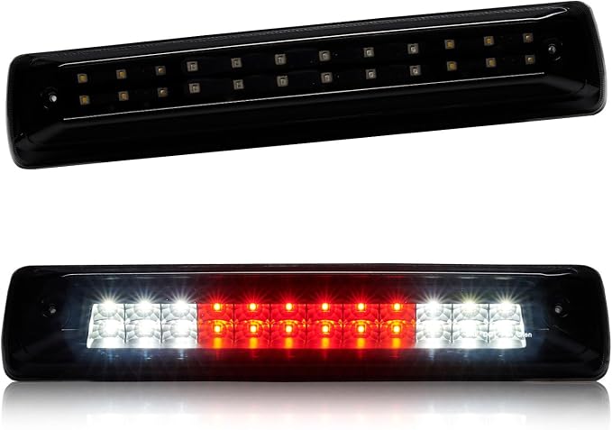 Third 3rd Brake Light LED for 2015-2022 Chevy Colorado/GMC Canyon, High Mount Rear Cab Brake Lights Assembly, Waterproof Center Lamp Cargo Stop Light