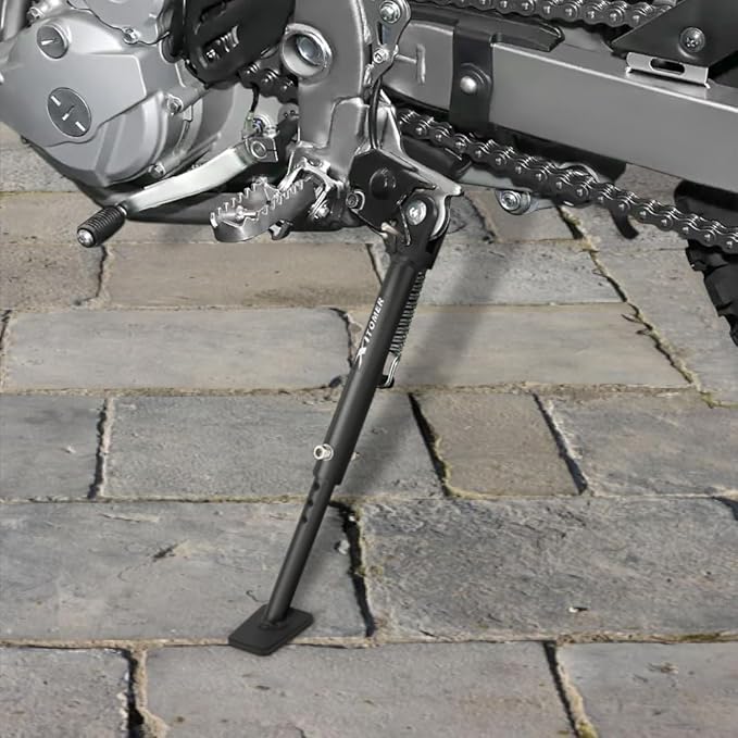 Xitomer Fit for KLX230 0-3 inch Adjustable Kickstand Compatible with KLX230 2020-2026 Kickstand Motorcycle Side Stand