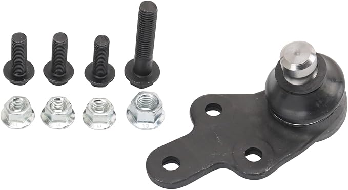 TRQ Front Lower Driver and Passenger Side Ball Joint Set Compatible with 2012-2018 Ford Focus S 2013-2018 Focus ST 2014-2017 Transit Connect 2018-2022 Transit Connect 105 in. Wheel Base