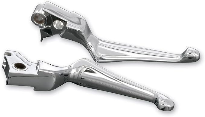 Kuryakyn 1057 Motorcycle Handlebar Accessory: Boss Blades Clutch and Brake Trigger Levers for 2008-13 Harley-Davidson Touring & Trike Motorcycles, Chrome, 1 Pair