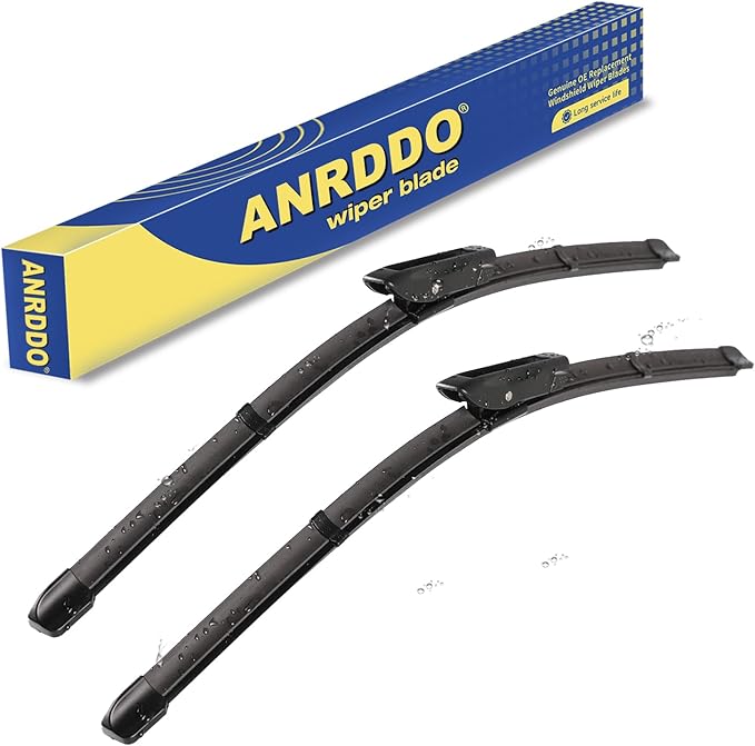 ANRDDO Wipers Replacement For MINI Cooper R55 R56 R57 2013-2015 Windshield Wiper Blades 19"+18" (Set of 2) Not Fit J Hook