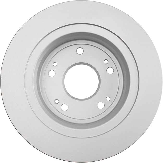 TRQ Rear Brake Rotor Set G Coated Solid Compatible with 2016-2022 Acura ILX 2009-2014 TSX 2005-2024 Honda Accord 2016-2022 HR-V 2015 Civic
