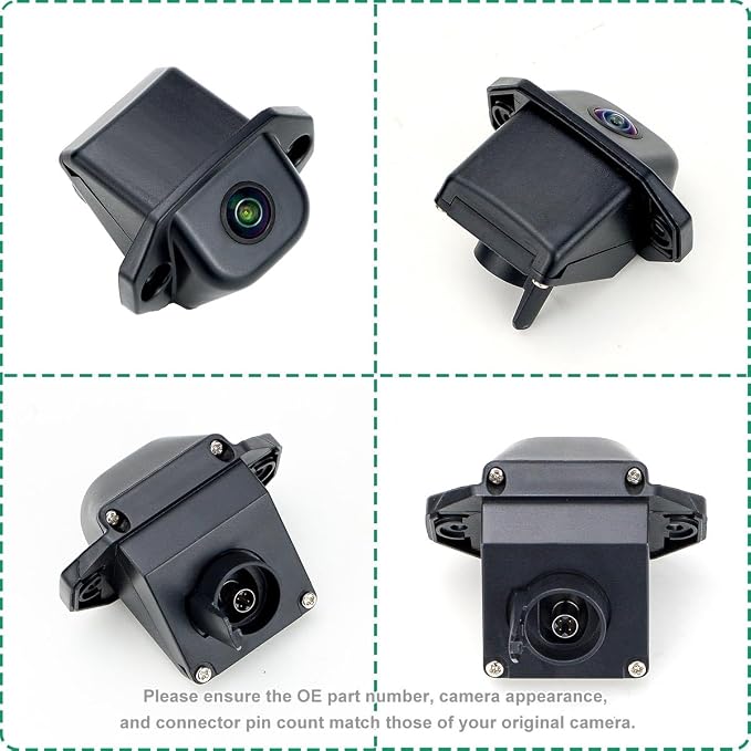 31254549 Rear View Camera Replacement for Volvo S60 V60 XC60 2011-2014, OE Backup Cam Replaces 31371267 by GreenYi
