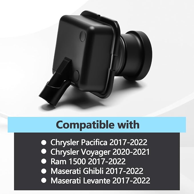 68144068AC Rear View Back Up Camera Compatible with Chrysler Pacifica Voyager Ram 1500 Maserati Ghibli Levante Replaces 68144068AB 68144068AD
