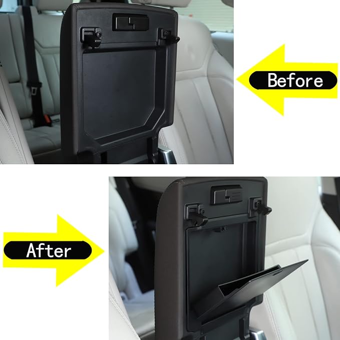Car Armrest Hidden Storage Box Compatible with Land Rover Discovery 5 LR5 2017-2020 Center Console Handrail Privacy Organizer Tray Armrest Storage Box Container Insert Pallet Manager Inter Accessories