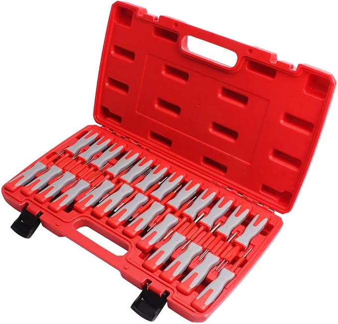 25 Pcs Terminal Release Kit Connector Release Tool Automotive Wire Terminal Pin Removal Tool