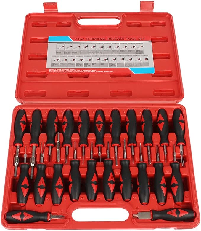 SCITOO 23 PCS Universal Terminal Release Electrical Connector Removal Tool Kit